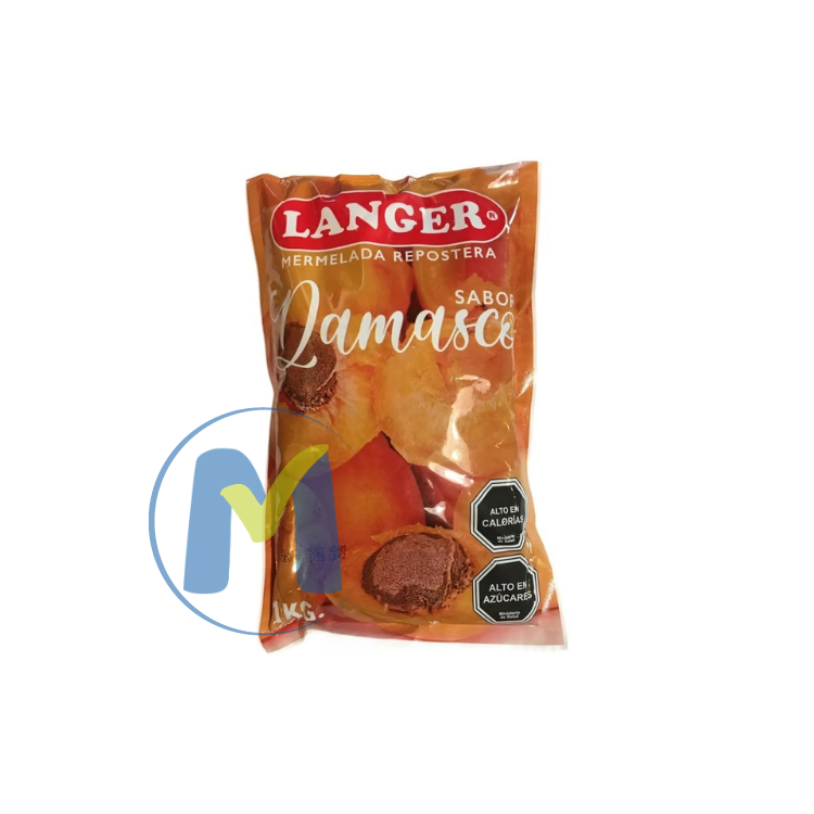 MERMELADA DE DAMASCO 1KG LANGER