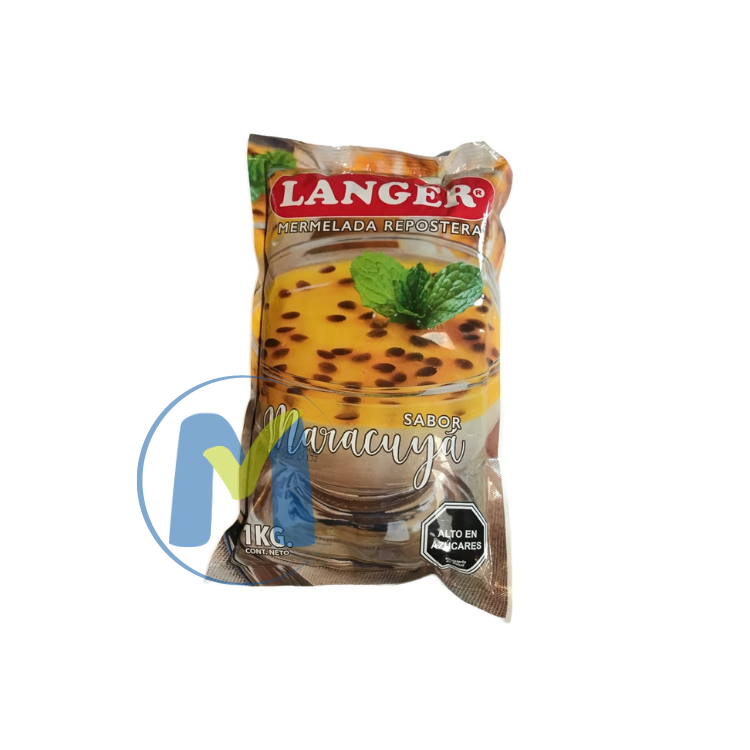 MERMELADA DE MARACUYA 1KG LANGER