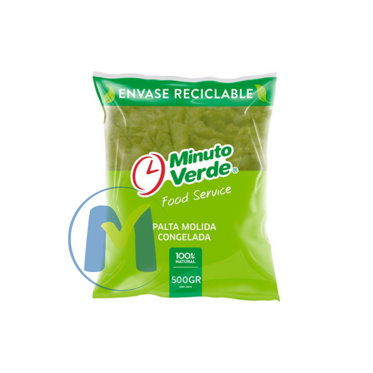 PURE DE PALTA 500GR MIN.VERDE