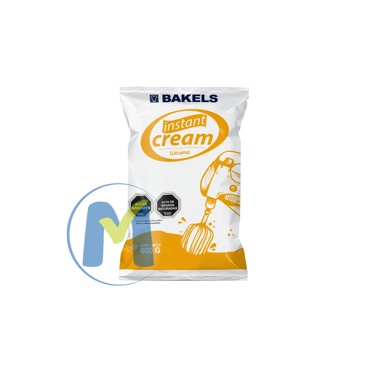 INSTANT CREAM LUCUMA 600GR BAKELS