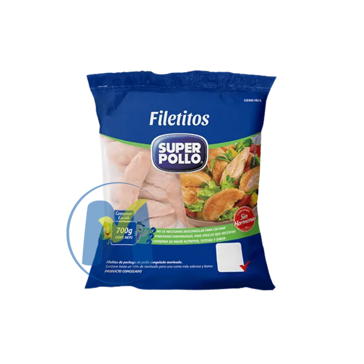 FILETITOS POLLO 700GR SUPER POLLO