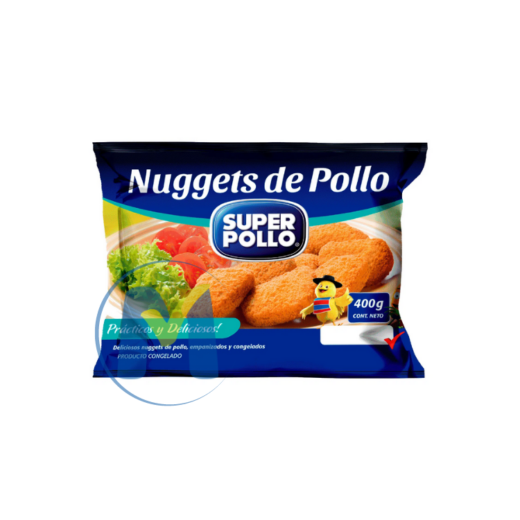 NUGGETS DE POLLO 400GR SUPER POLLO