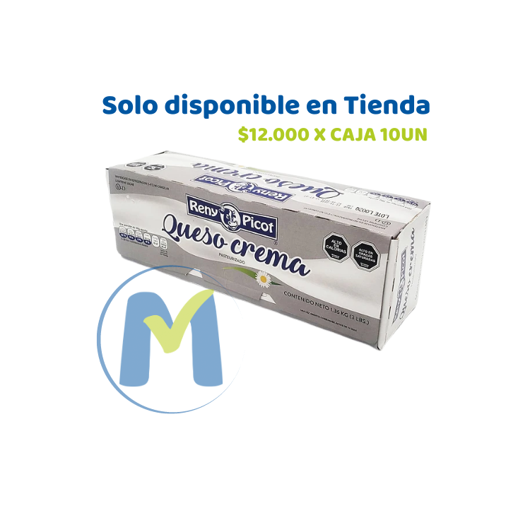 QUESO CREMA RENY PICOT 1.36KG QUESO CREMA RENY PICOT 1.36KG