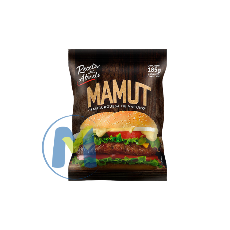 HAMBURGUESA MAMUT 185GR RDA