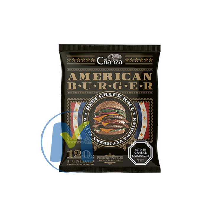 HAMBURGUESA AMERICAN BURGUER 120GR LC