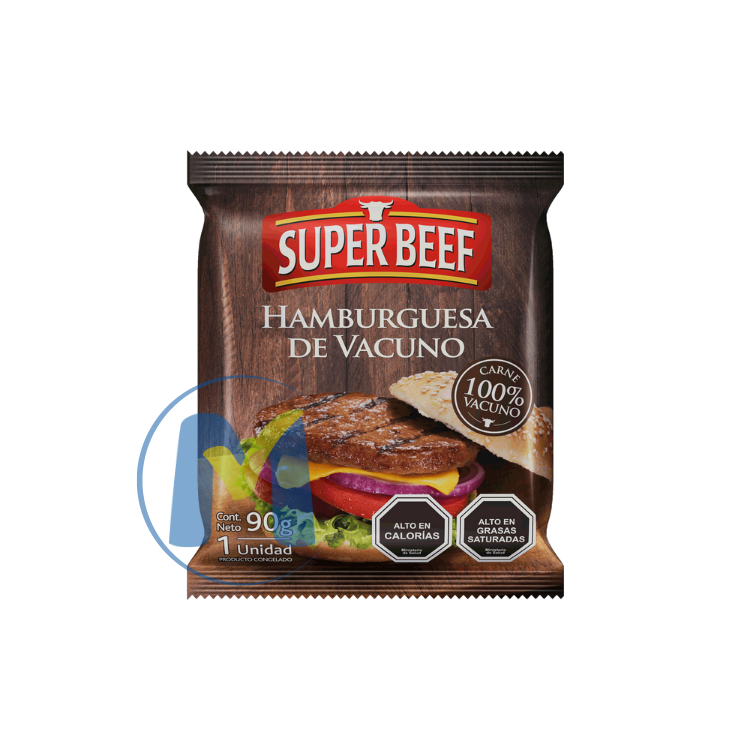 HAMBURGUESA SUPER BEEF 100GR