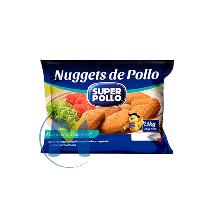 NUGGETS DE POLLO 2.5KG SUPER POLLO