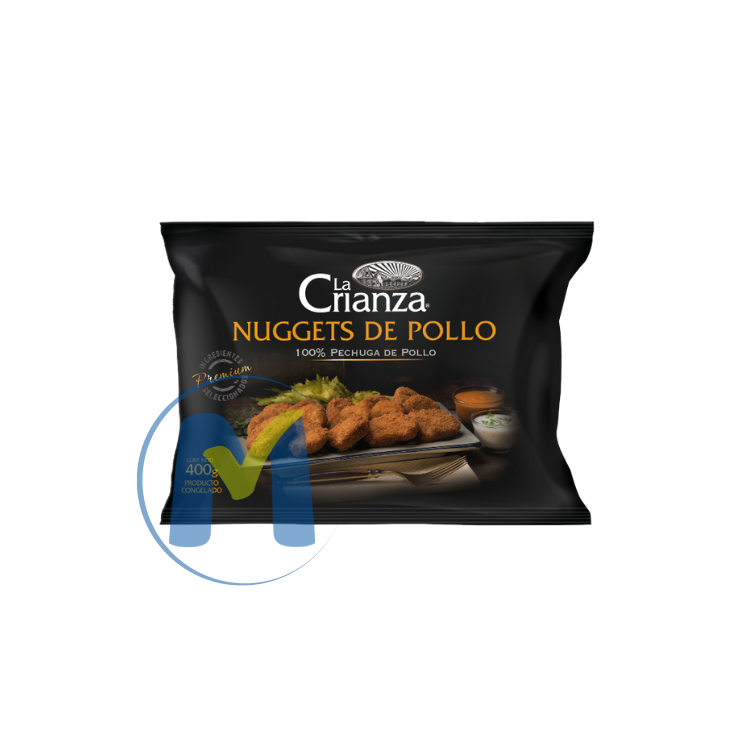 NUGGETS DE POLLO 400GR LA CRIANZA