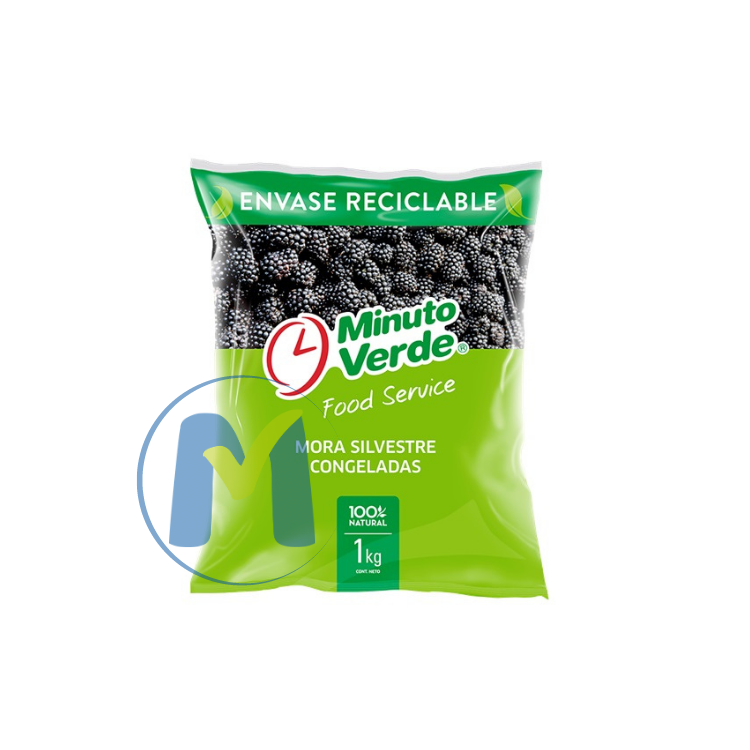 MORA ENTERA 1KG MIN.VERDE