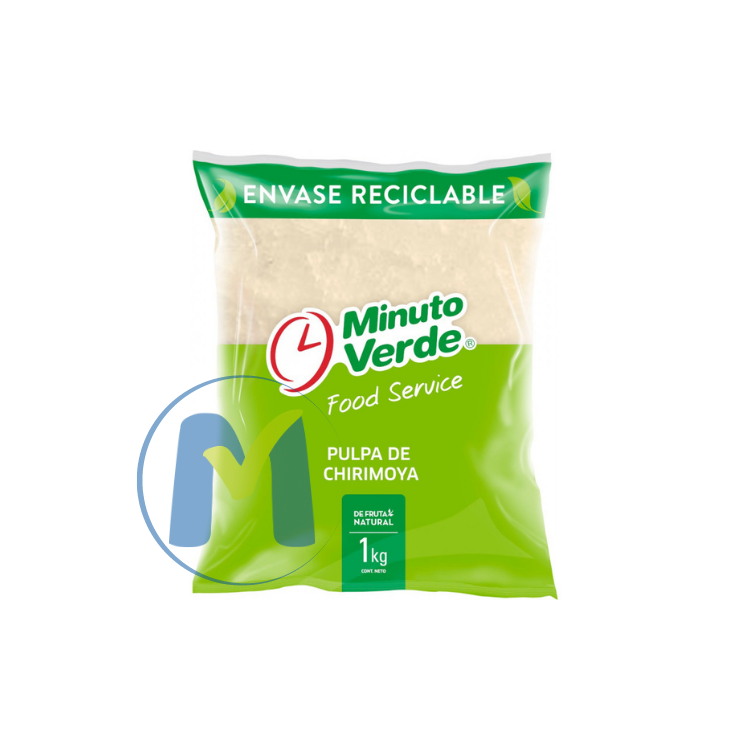 PULPA DE CHIRIMOYA 1KG MIN.VERDE