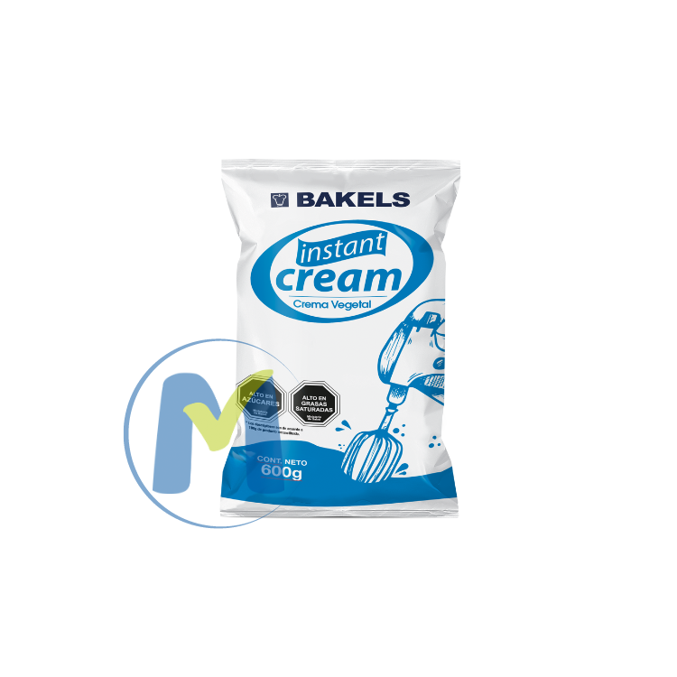 INSTANT CREAM ESTANDAR 600GR BAKELS