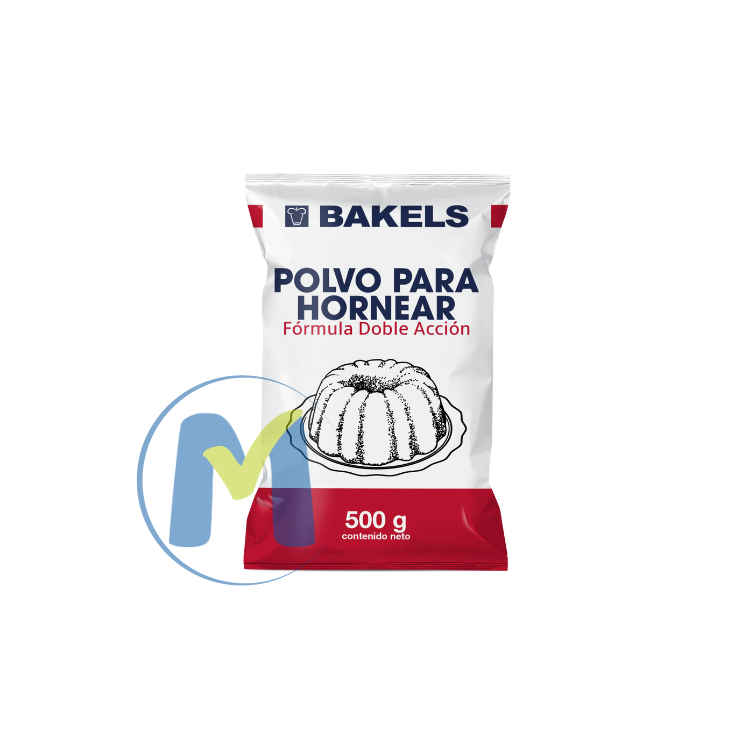 POLVO PARA HORNEAR 500GR BAKELS