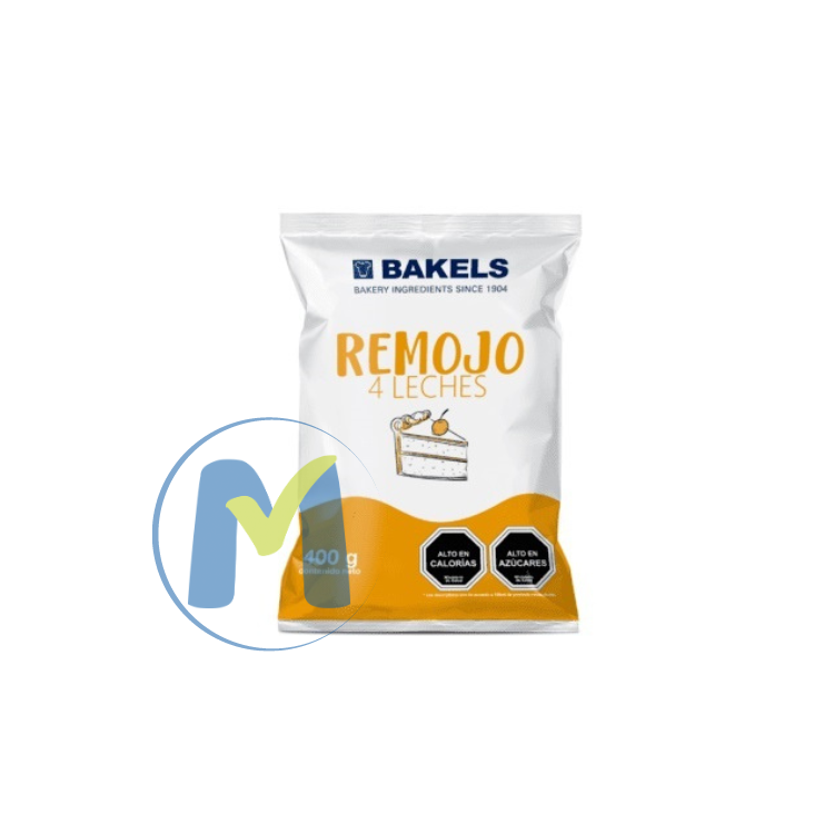 REMOJO 4 LECHES 400GR BAKELS