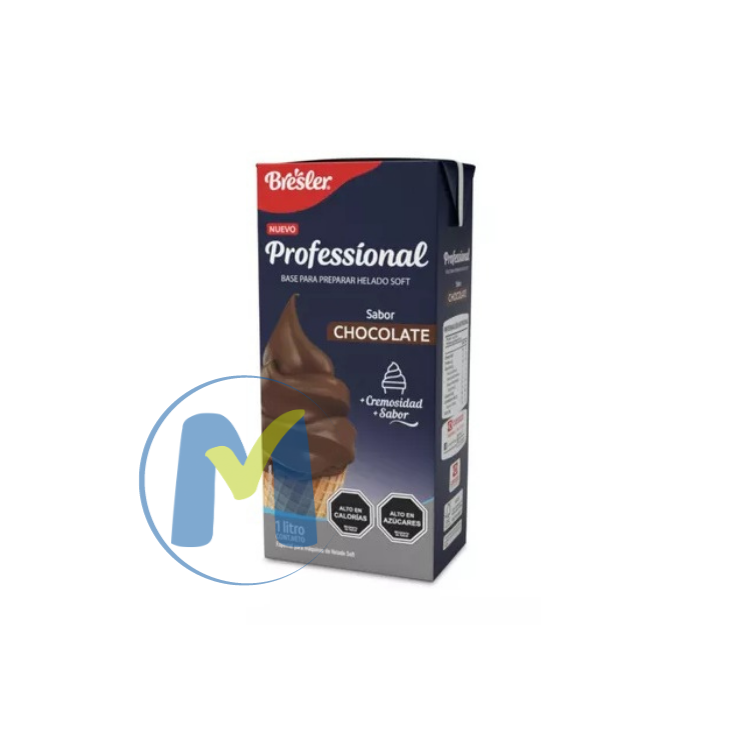 BRESLER PREPARADO HELADO CHOCOLATE 1LT